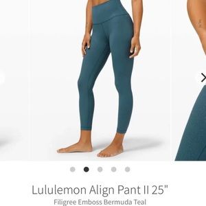 Lululemon align legging NWT size 8